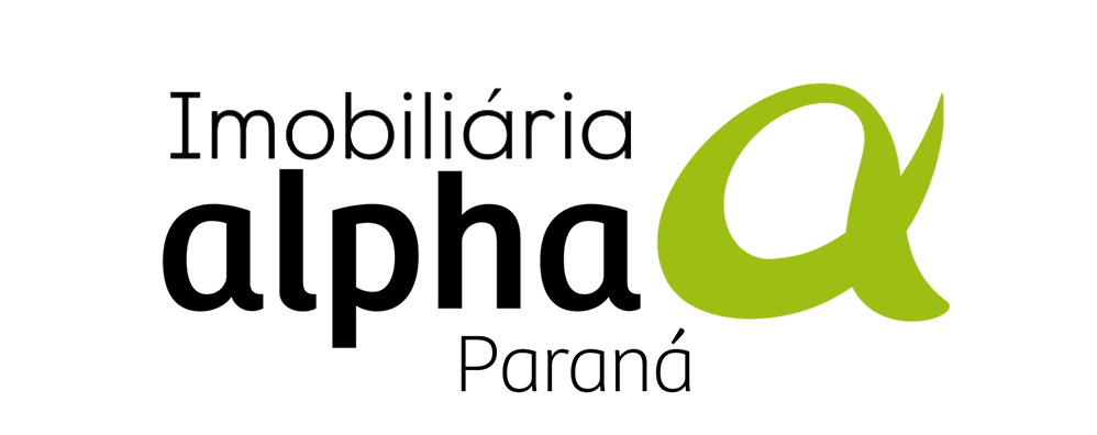 logo imobiliária alpha paraná